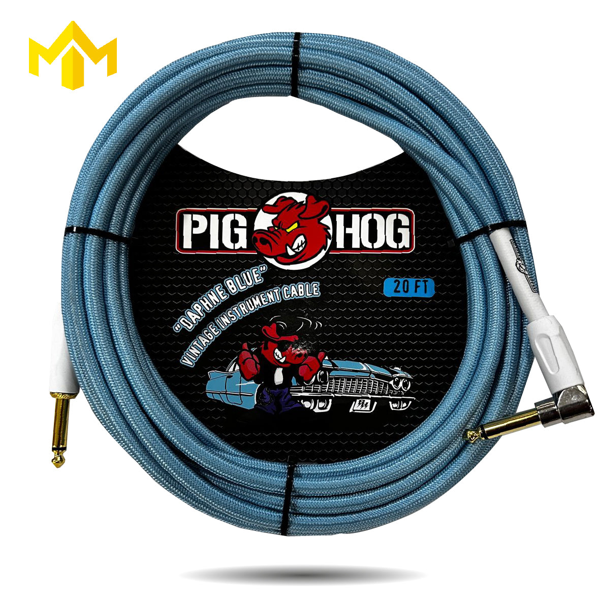 CABLE PCH20DBR PIG HOG PLUG A PLUG 6M AZUL