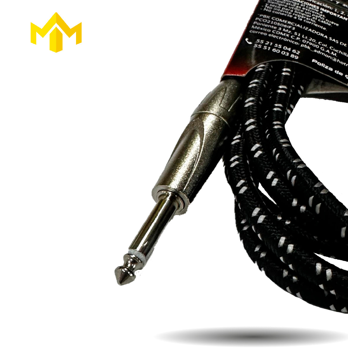 CABLE PLUG A PLUG TEJIDO EVOLUTION 3M EVPP-3D