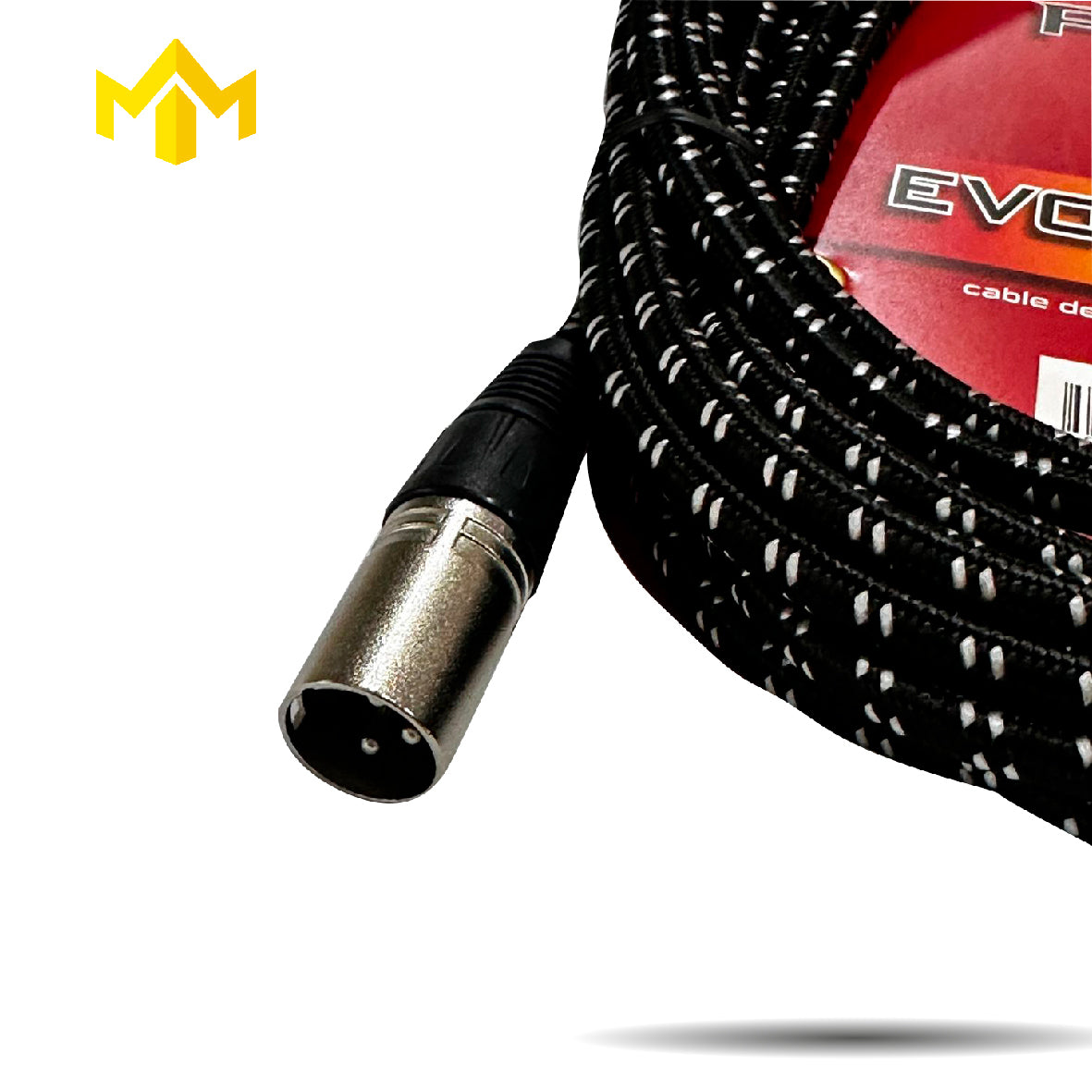 CABLE PLUG A CANNON MACHO 6M EVOLUTION EVCP-6MD