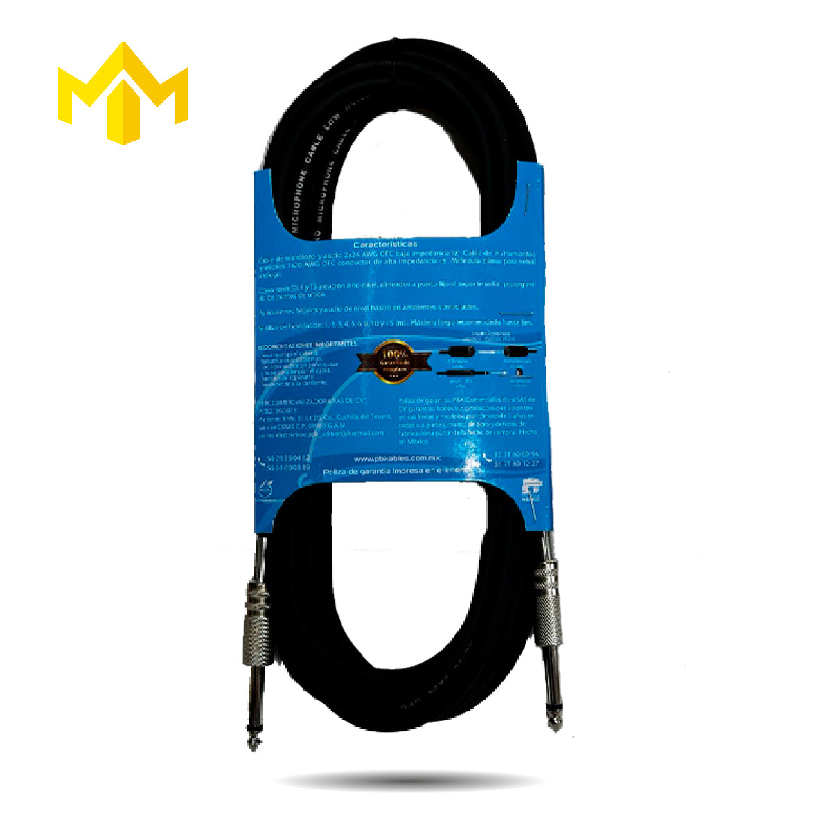 CABLE PLUG A PLUG IRON 6M BAPP-6