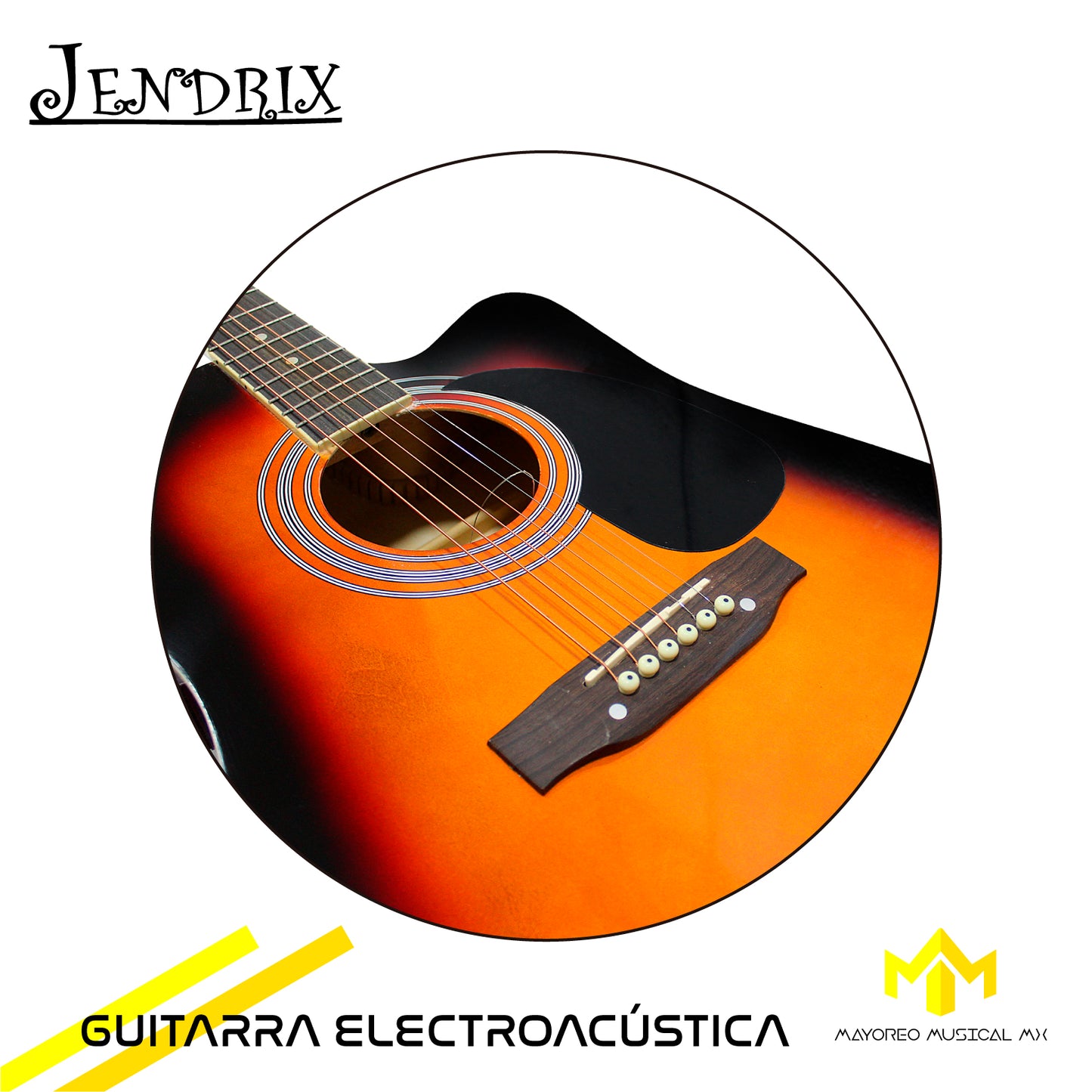 Guitarra Electroacustica SGF238CESB Segovia Curva Sombors