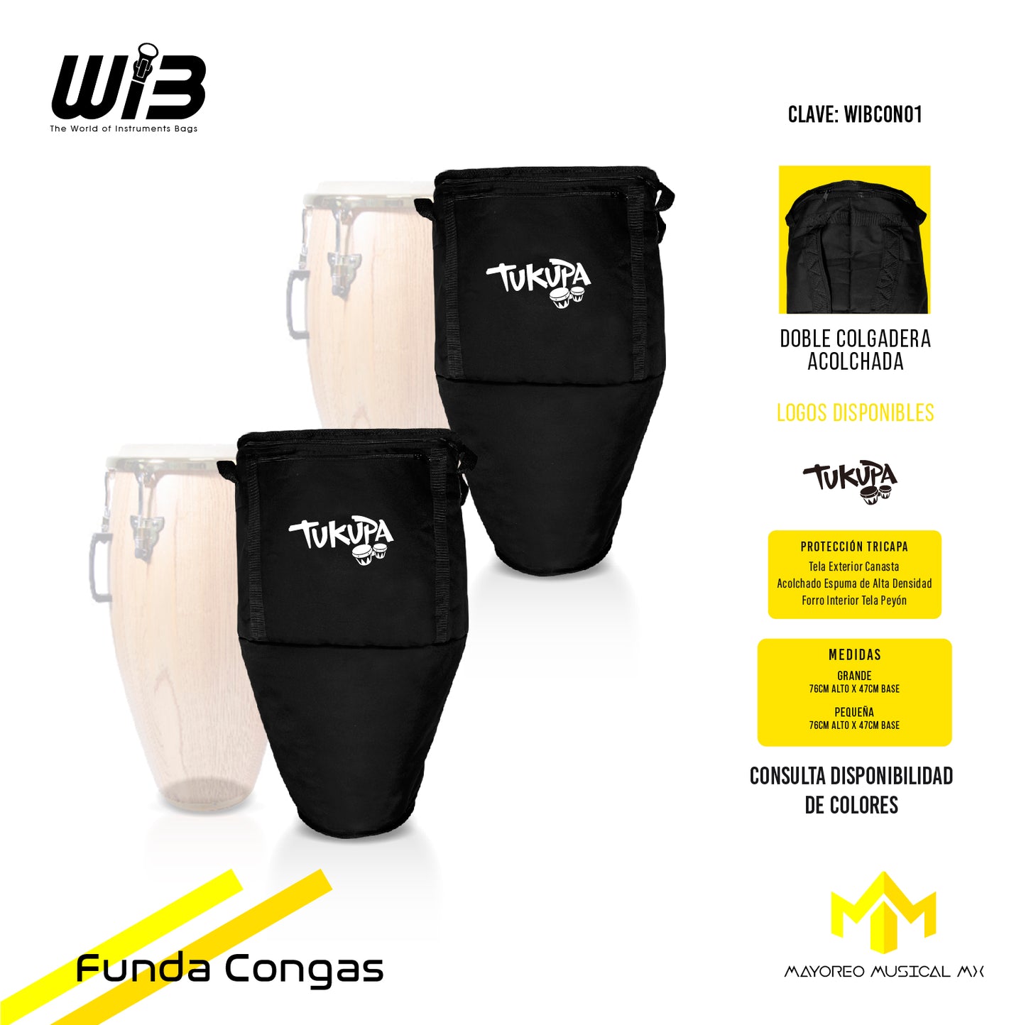 Funda congas WIB Student Line