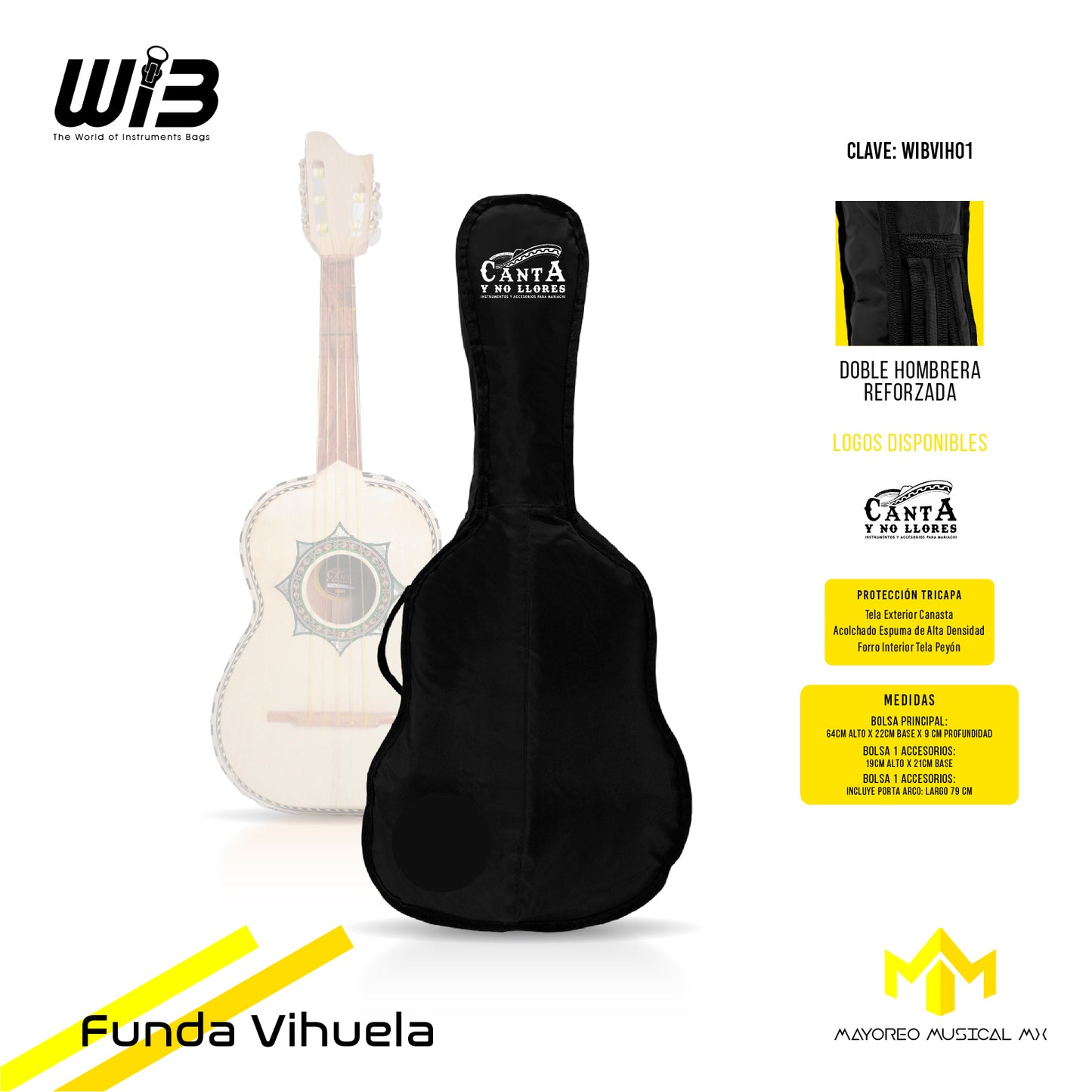 Funda Vihuela WIB Student Line