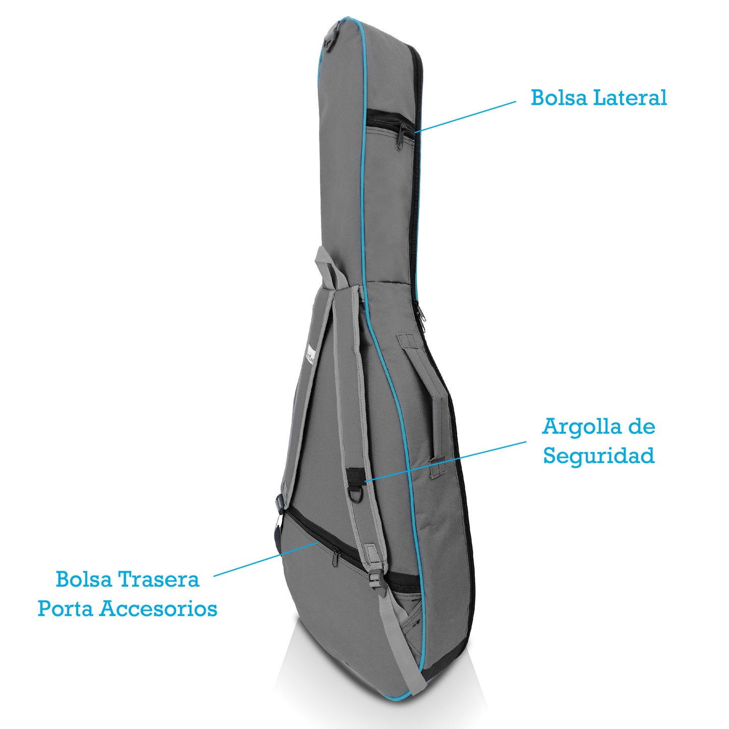 Funda P/ Guitarra Acustica Anime Blue