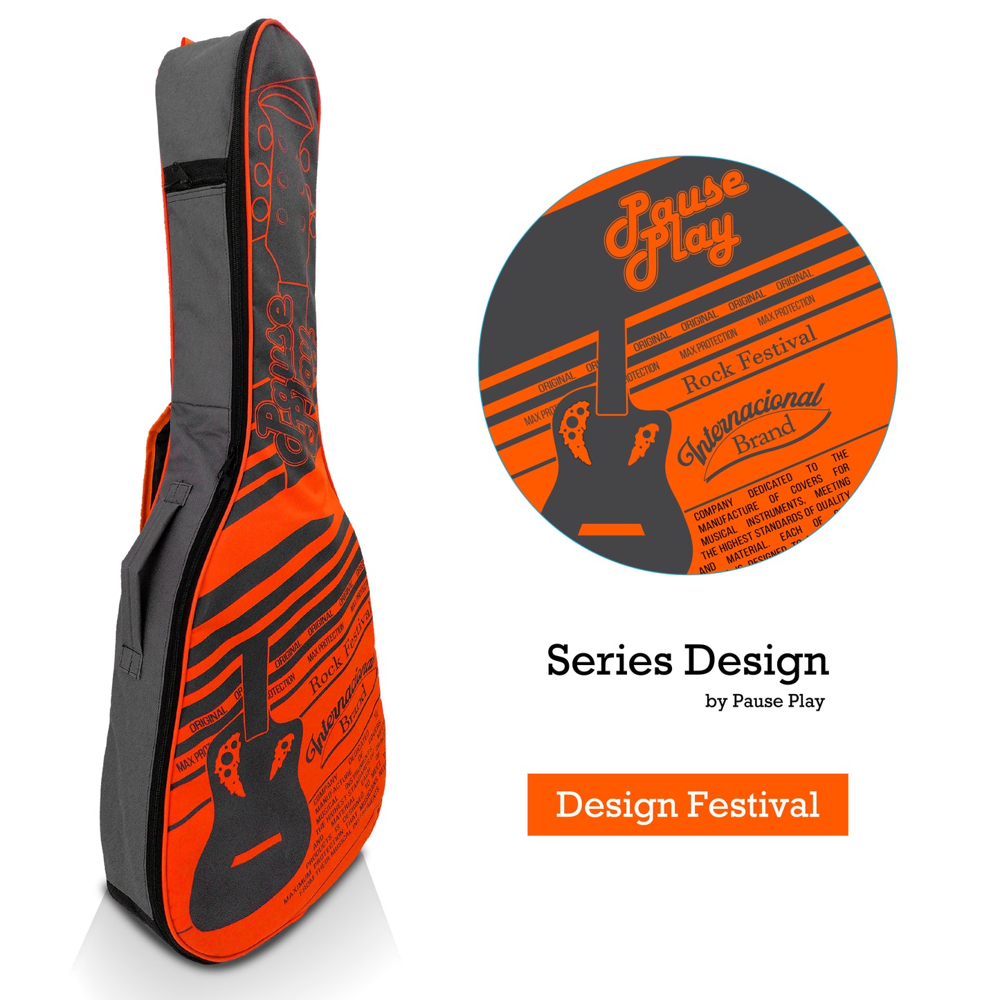 Funda P/Guitarra Acustica Festival