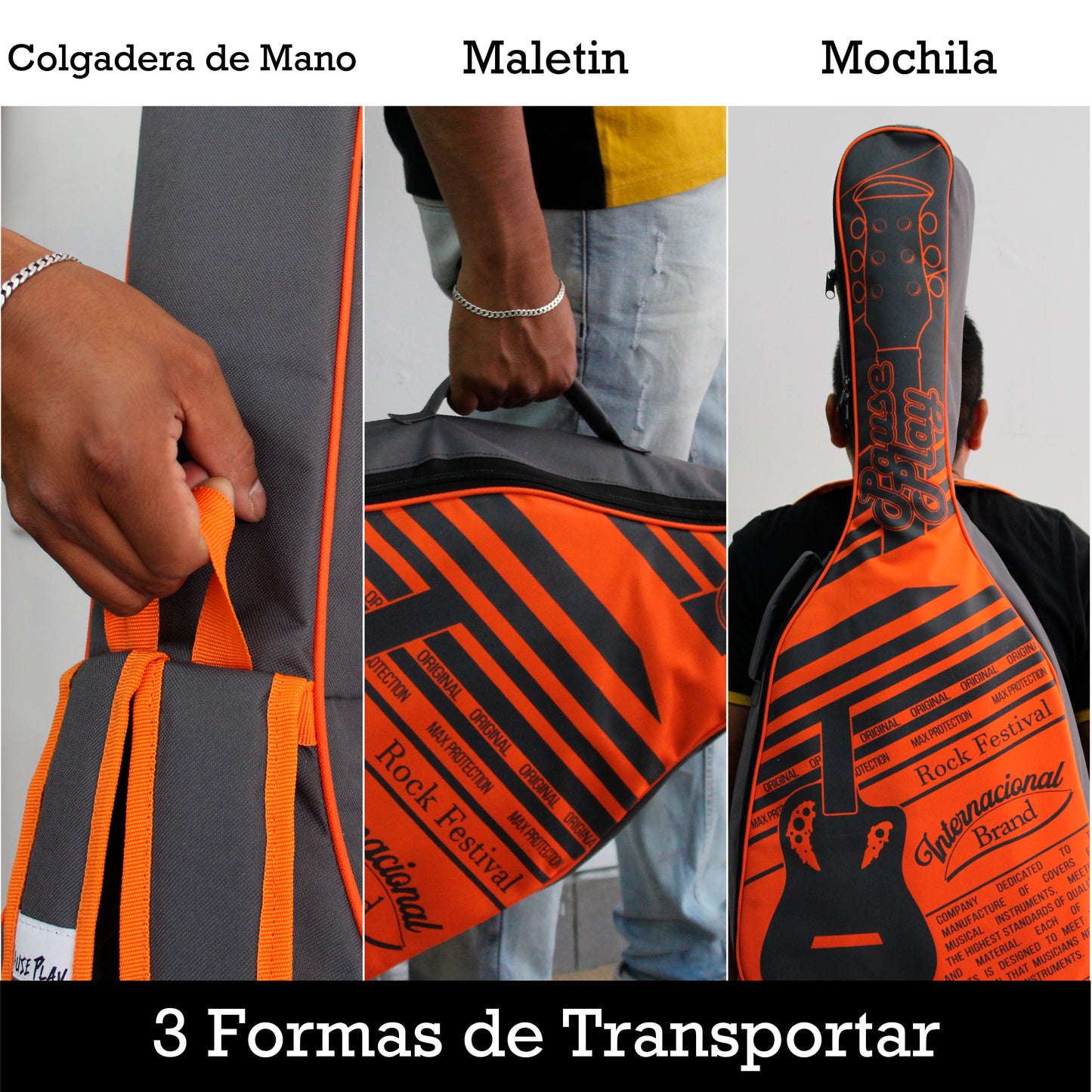 Funda P/Guitarra Acustica Festival