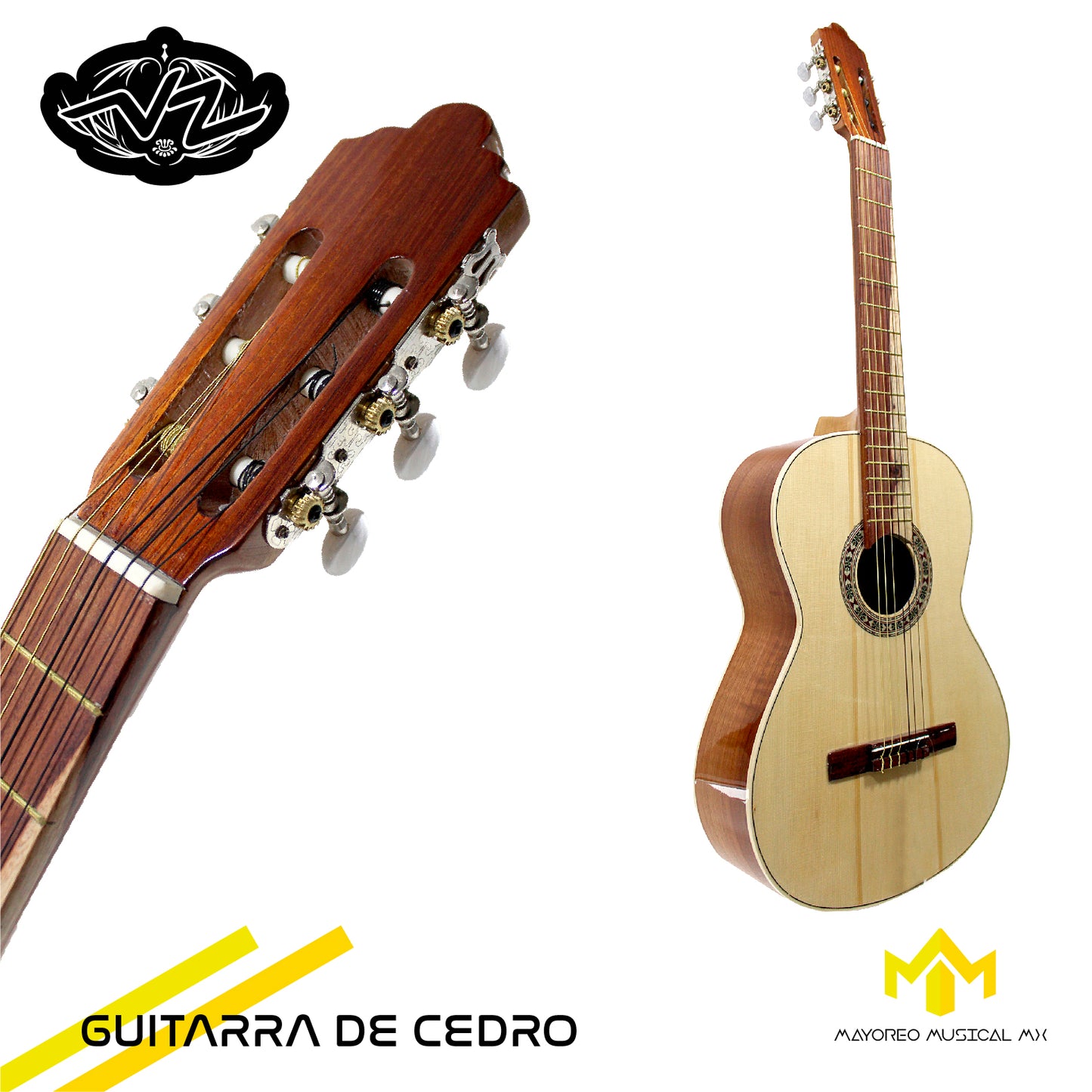 Guitarra Clasica Cedro Maderas Finas