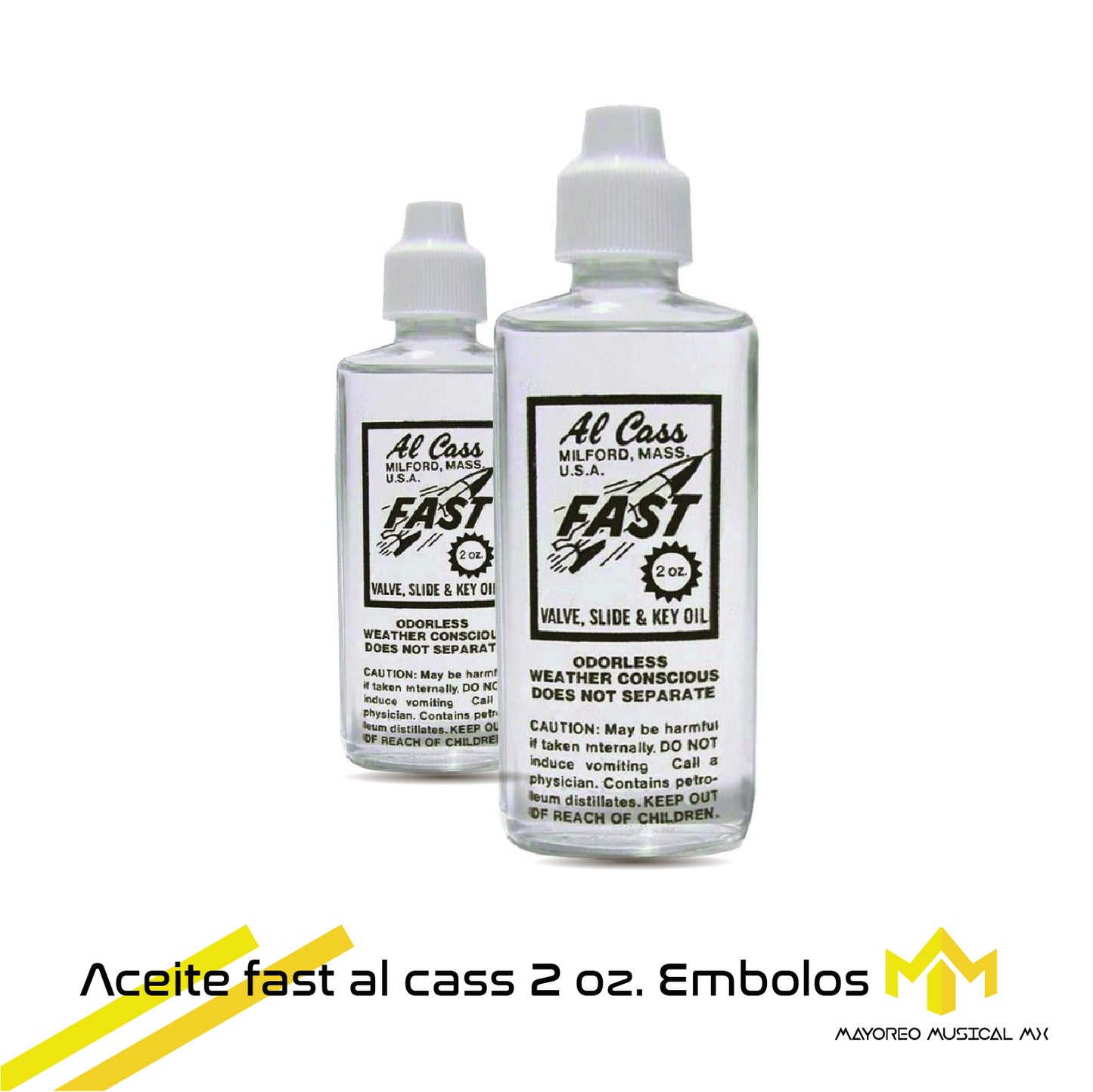 Aceite Fast Al Ceite Cass 2 OZ. Embolos