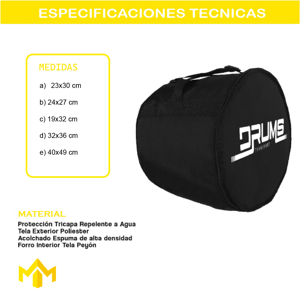 Funda Bateria Musical WIB Student Line