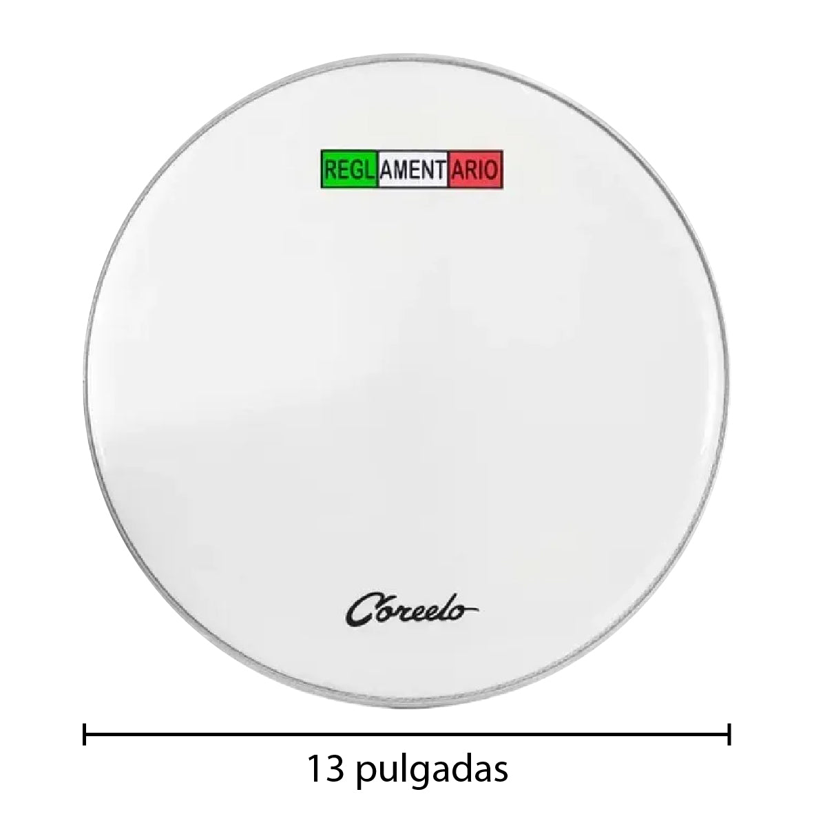 PARCHE DE BANDA DE GUERRA 13" COREELO BCG13
