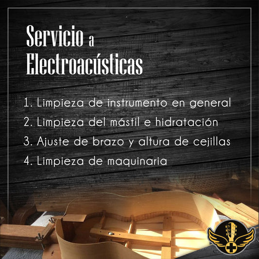 Servicio a Guitarras Electroacústicas