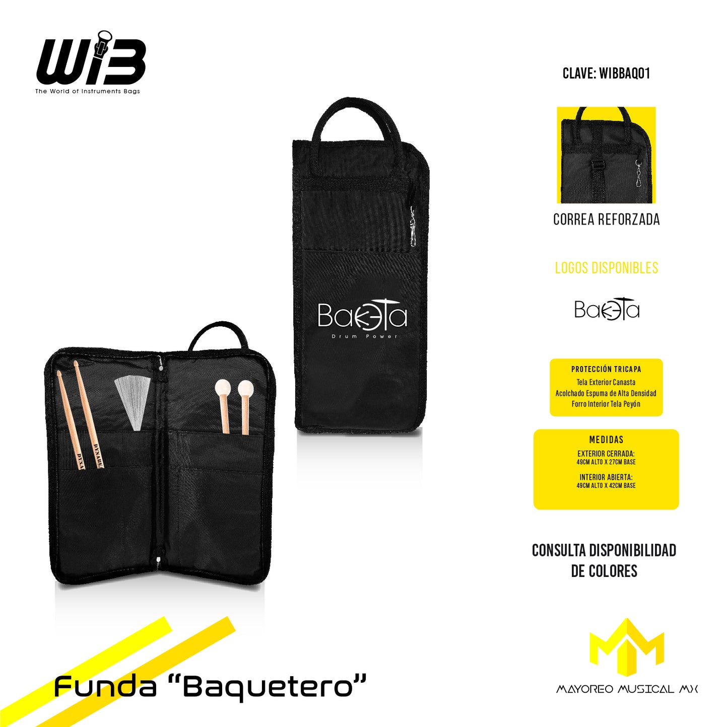 Funda Baquetero WIB Student Line