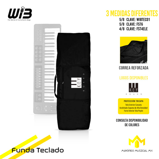 Funda Teclado 4/8 5/8 WIB Student Line