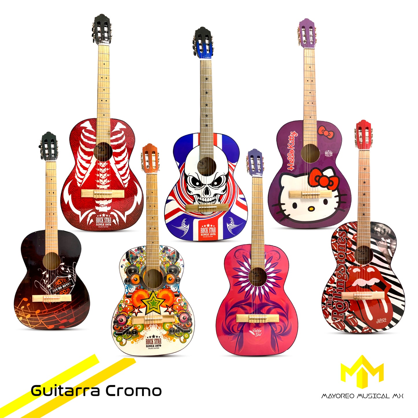 Guitarra Cromo La Que Suena