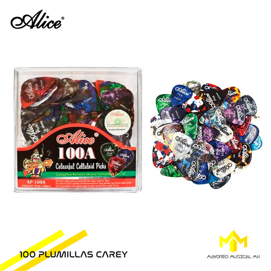 Plumillas 100A Alice Carey Caja de 100 piezas