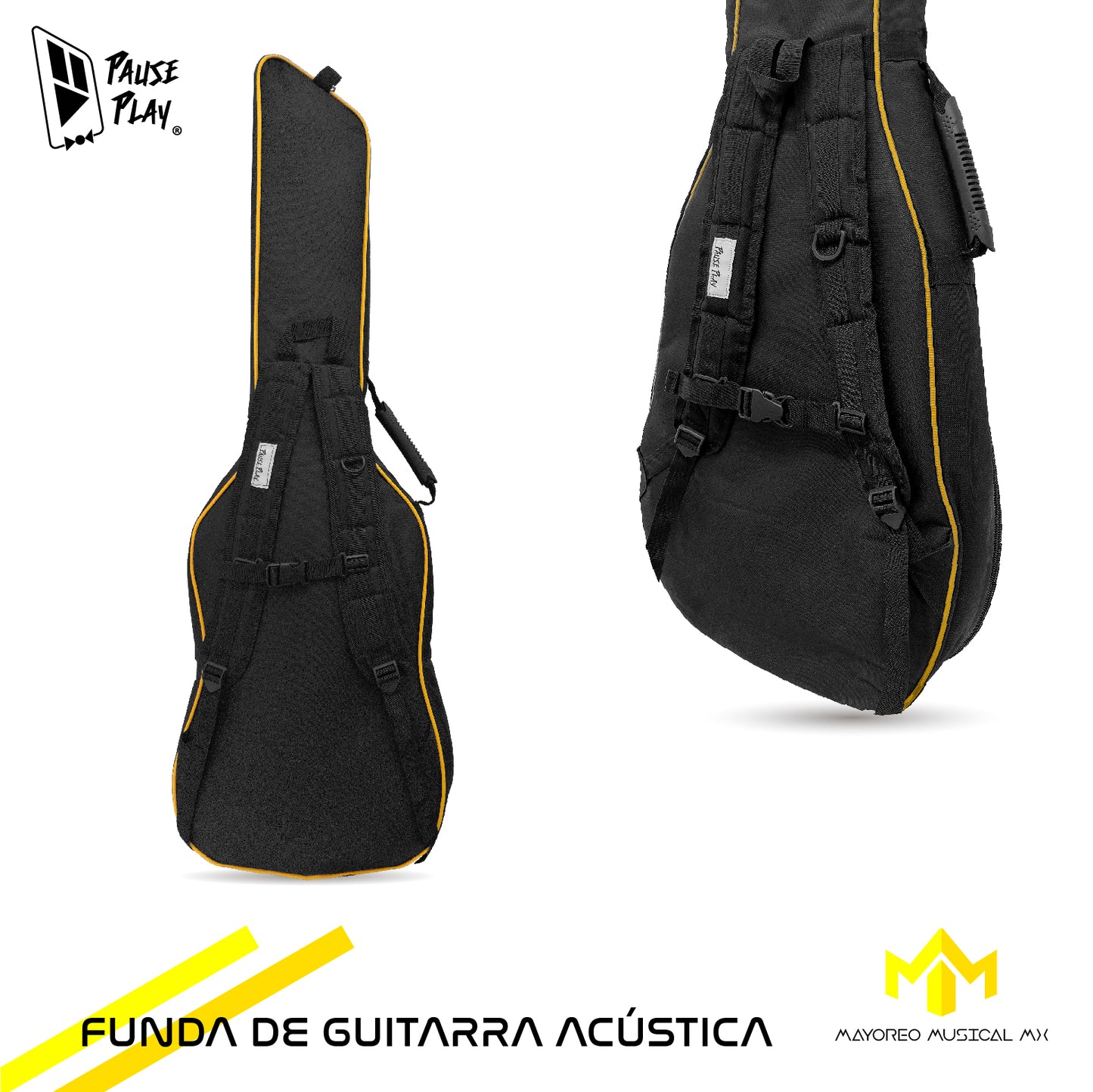 Funda P/ Guitarra Acustica Lion Series