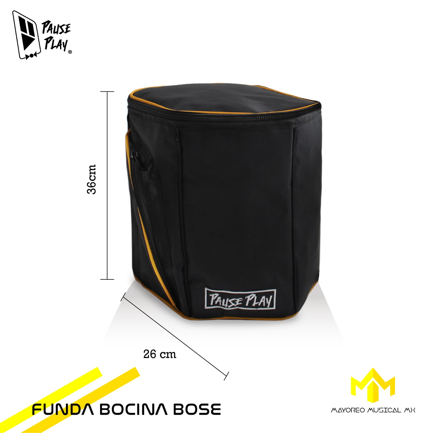 Funda P/ Bocina Bose s1 PAUSE PLAY