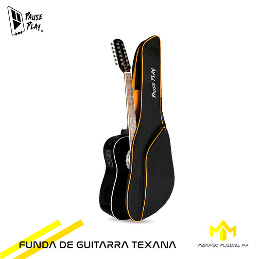 Funda P/ Guitarra Texana Lion Series