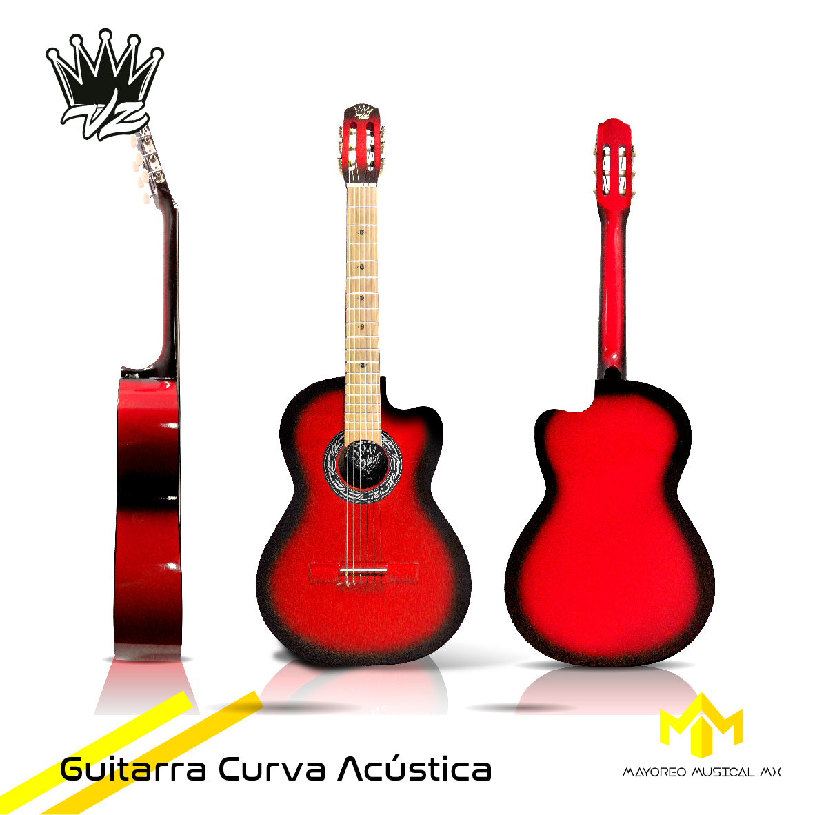 Guitarra Platinium Estudiante Curva