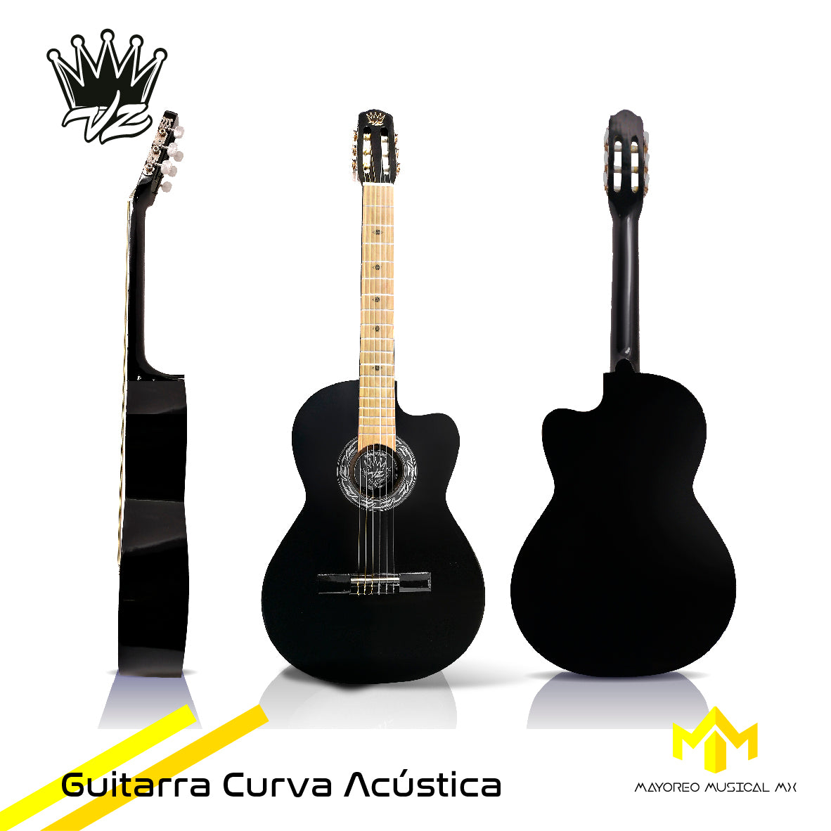 Guitarra Platinium Estudiante Curva