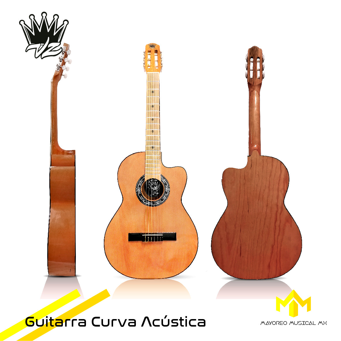 Guitarra Platinium Estudiante Curva