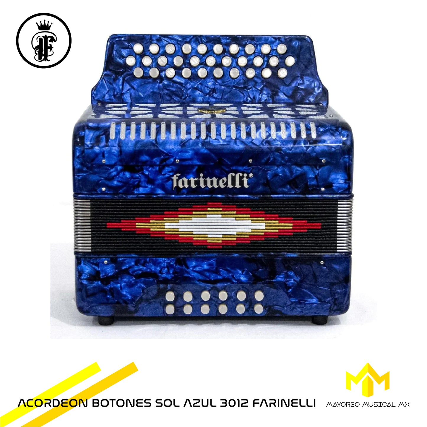 ACORDEON BOTONES FARINELLI AZUL 3012FAAHG (FA)