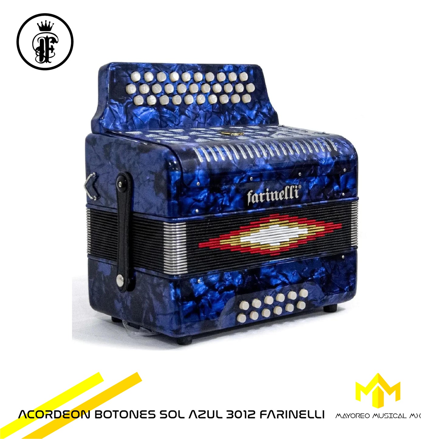 ACORDEON BOTONES FARINELLI AZUL 3012FAAHG (FA)