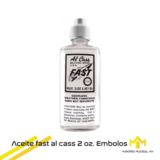 Aceite Fast Al Ceite  Cass 2 OZ. Embolos