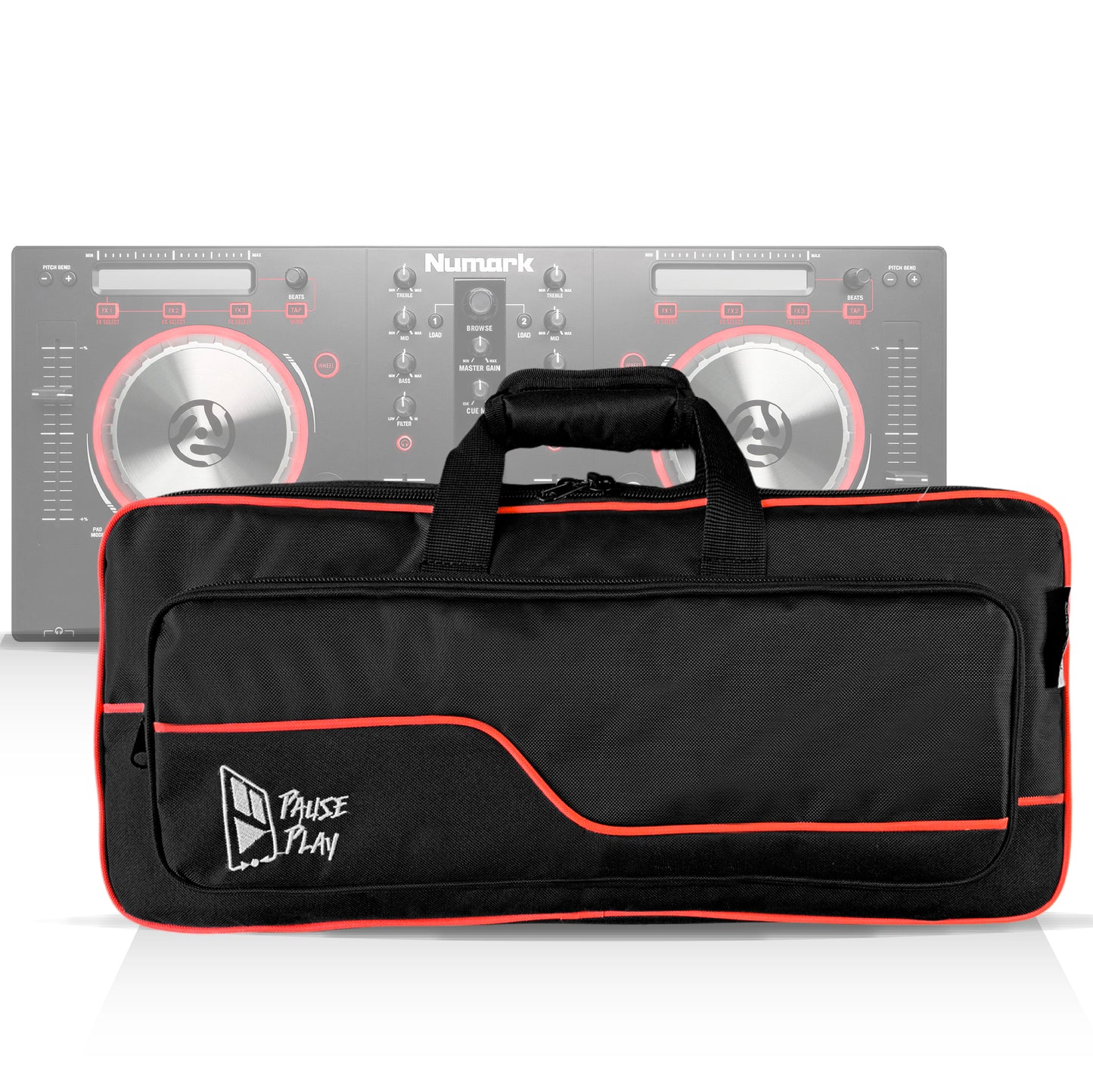 Funda Orange Pro Pause Play P/Controlador Mixtrack Numark