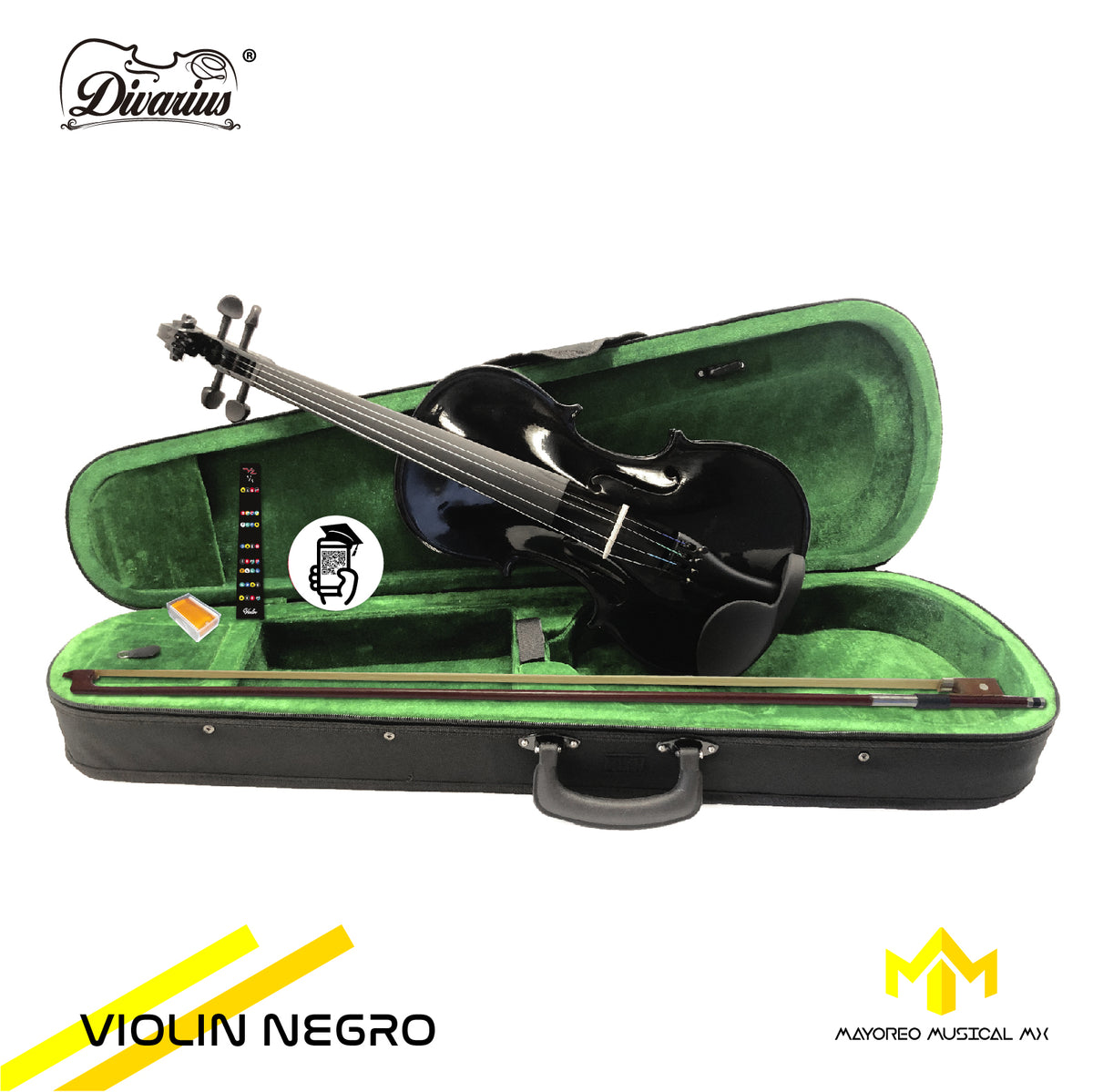 Violin Divarius 4/4 En Paquete Varios Colores – Mayoreo Musical MX
